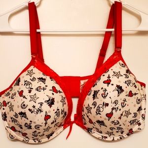 Torrid 42DDD Tattoo Print Bra